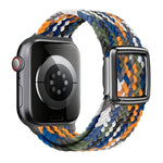모던 스타일 자석 버클 직조 나일론 시계 밴드, Apple Watch 46mm / 49mm / 45mm / 44mm용, Apple Watch 42mm / 41mm / 40mm / 38mm용