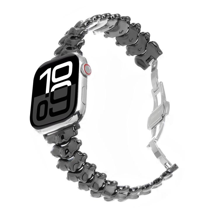 드래곤 스파인 나비 버클 아연 합금 시계 밴드, 애플 워치 46mm / 49mm / 45mm / 44mm용, 애플 워치 42mm / 41mm / 40mm / 38mm용