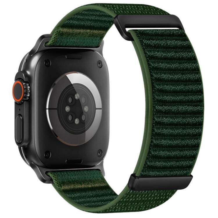 2단계 산 무늬 후크 앤 루프 패스너 나일론 시계 밴드, 애플 워치 46mm / 49mm / 45mm / 44mm용, 애플 워치 42mm / 41mm / 40mm / 38mm용
