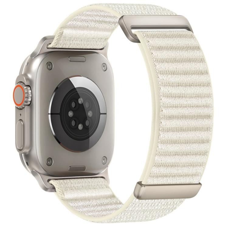 2단계 산 무늬 후크 앤 루프 패스너 나일론 시계 밴드, 애플 워치 46mm / 49mm / 45mm / 44mm용, 애플 워치 42mm / 41mm / 40mm / 38mm용