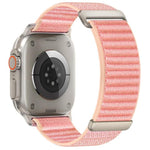 2단계 산 무늬 후크 앤 루프 패스너 나일론 시계 밴드, 애플 워치 46mm / 49mm / 45mm / 44mm용, 애플 워치 42mm / 41mm / 40mm / 38mm용