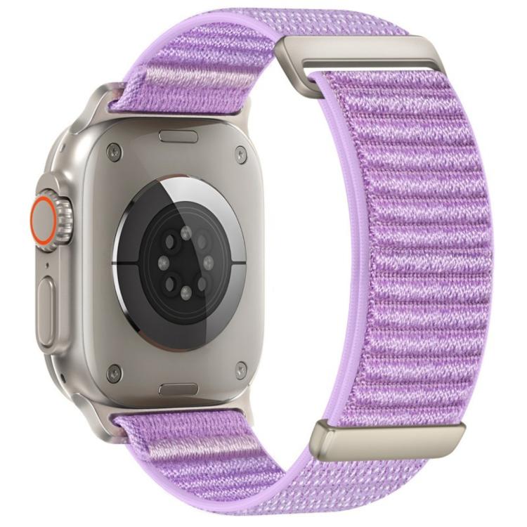 2단계 산 무늬 후크 앤 루프 패스너 나일론 시계 밴드, 애플 워치 46mm / 49mm / 45mm / 44mm용, 애플 워치 42mm / 41mm / 40mm / 38mm용