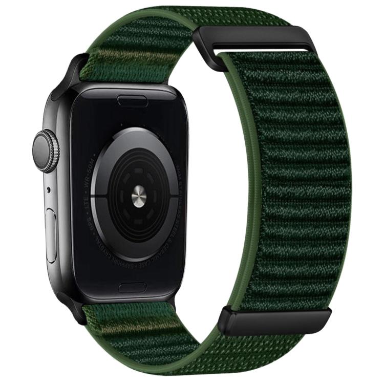 2단계 산 무늬 후크 앤 루프 패스너 나일론 시계 밴드, 애플 워치 46mm / 49mm / 45mm / 44mm용, 애플 워치 42mm / 41mm / 40mm / 38mm용