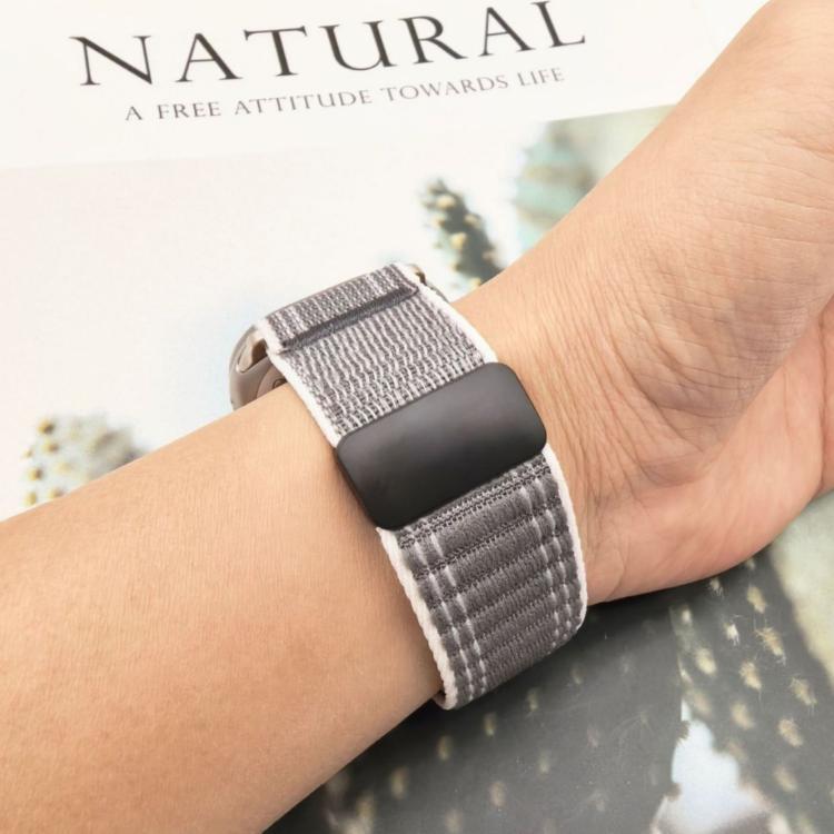 자석 버클 물결 무늬 나일론 시계 밴드, 애플 워치 46mm / 49mm / 45mm / 44mm용, 애플 워치 42mm / 41mm / 40mm / 38mm용