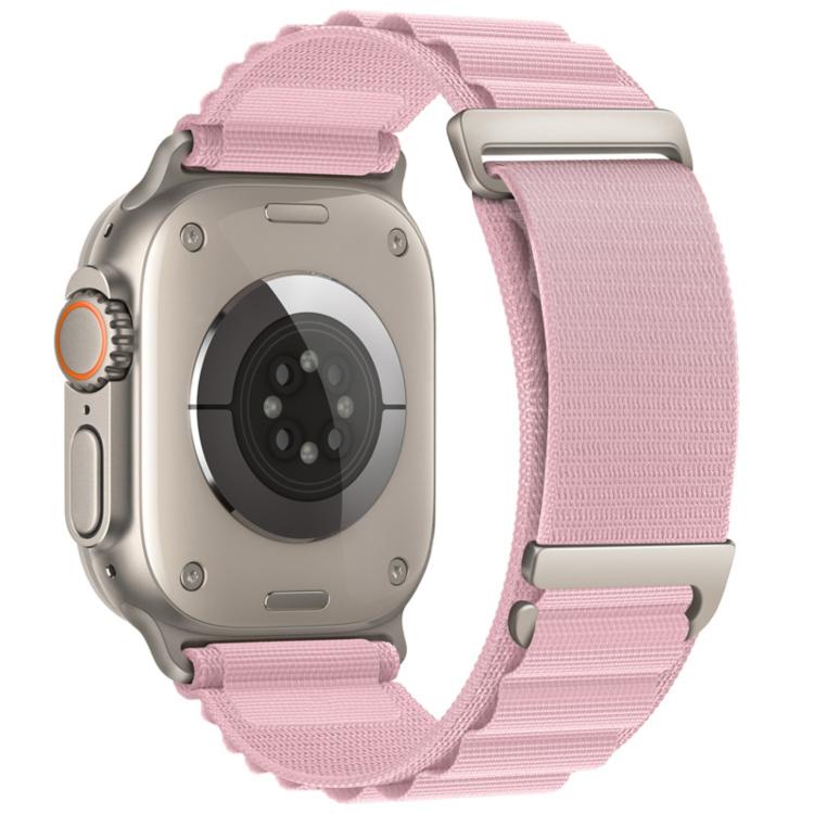 C 버클 2단계 고산 루프 나일론 시계 밴드, 애플 워치 46mm / 49mm / 45mm / 44mm용, 애플 워치 42mm / 41mm / 40mm / 38mm용