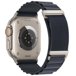 C 버클 2단계 고산 루프 나일론 시계 밴드, 애플 워치 46mm / 49mm / 45mm / 44mm용, 애플 워치 42mm / 41mm / 40mm / 38mm용