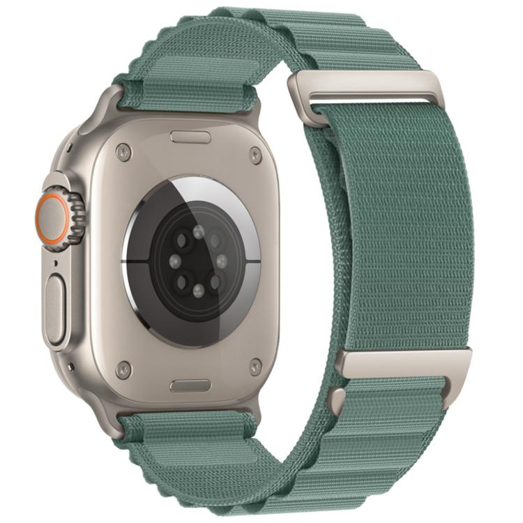 C 버클 2단계 고산 루프 나일론 시계 밴드, 애플 워치 46mm / 49mm / 45mm / 44mm용, 애플 워치 42mm / 41mm / 40mm / 38mm용