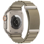 C 버클 2단계 고산 루프 나일론 시계 밴드, 애플 워치 46mm / 49mm / 45mm / 44mm용, 애플 워치 42mm / 41mm / 40mm / 38mm용