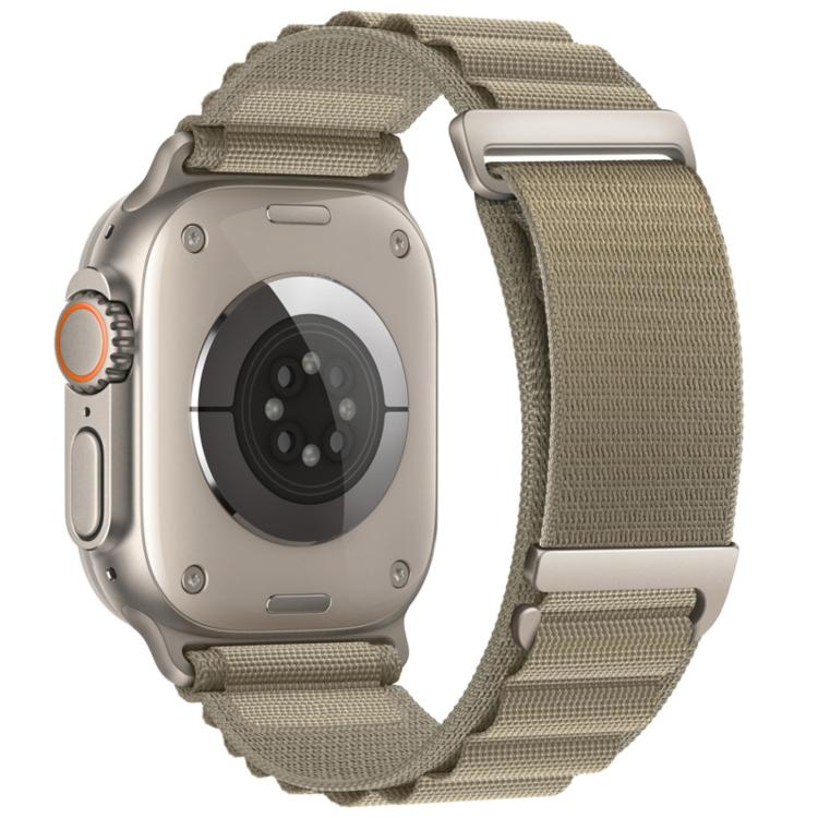 C 버클 2단계 고산 루프 나일론 시계 밴드, 애플 워치 46mm / 49mm / 45mm / 44mm용, 애플 워치 42mm / 41mm / 40mm / 38mm용