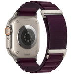 C 버클 2단계 고산 루프 나일론 시계 밴드, 애플 워치 46mm / 49mm / 45mm / 44mm용, 애플 워치 42mm / 41mm / 40mm / 38mm용