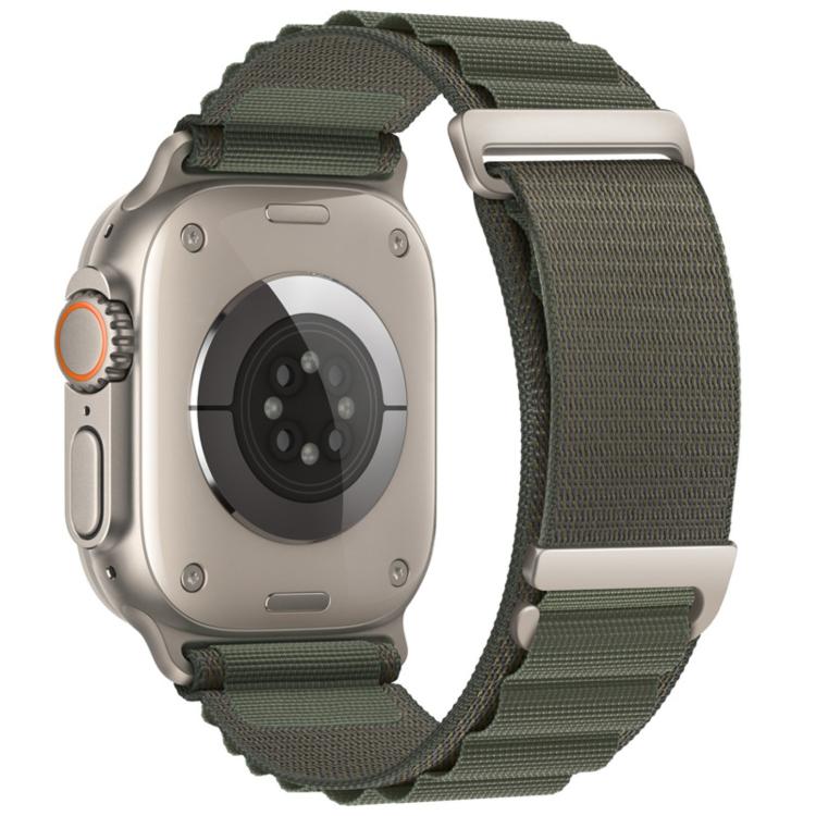 C 버클 2단계 고산 루프 나일론 시계 밴드, 애플 워치 46mm / 49mm / 45mm / 44mm용, 애플 워치 42mm / 41mm / 40mm / 38mm용