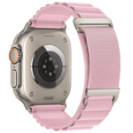 C 버클 2단계 고산 루프 나일론 시계 밴드, 애플 워치 46mm / 49mm / 45mm / 44mm용, 애플 워치 42mm / 41mm / 40mm / 38mm용