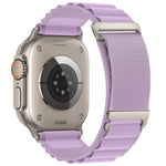 C 버클 2단계 고산 루프 나일론 시계 밴드, 애플 워치 46mm / 49mm / 45mm / 44mm용, 애플 워치 42mm / 41mm / 40mm / 38mm용