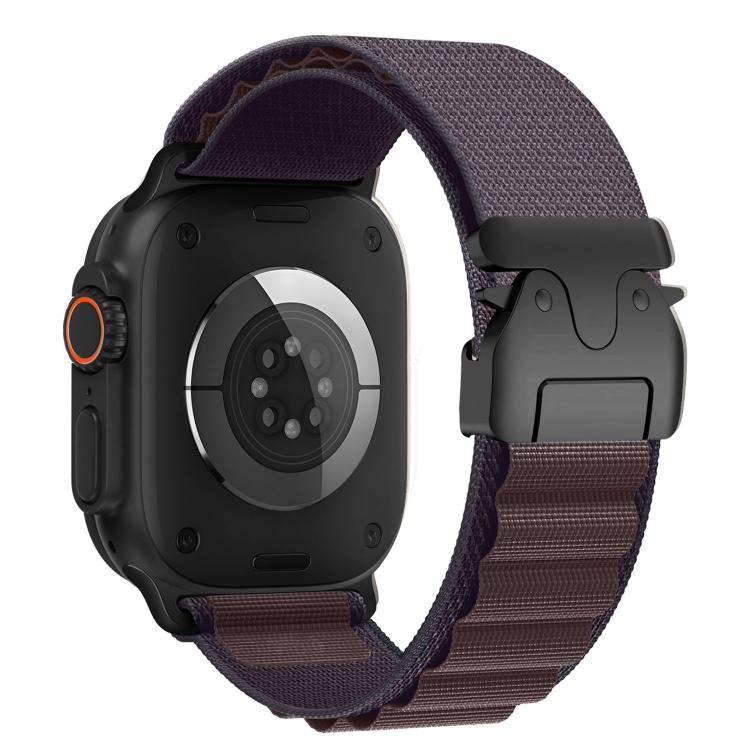 패러슈트 버클 하이 마운틴 나일론 루프 시계줄, 애플 워치 46mm / 49mm / 45mm / 44mm용, 애플 워치 42mm / 41mm / 40mm / 38mm용