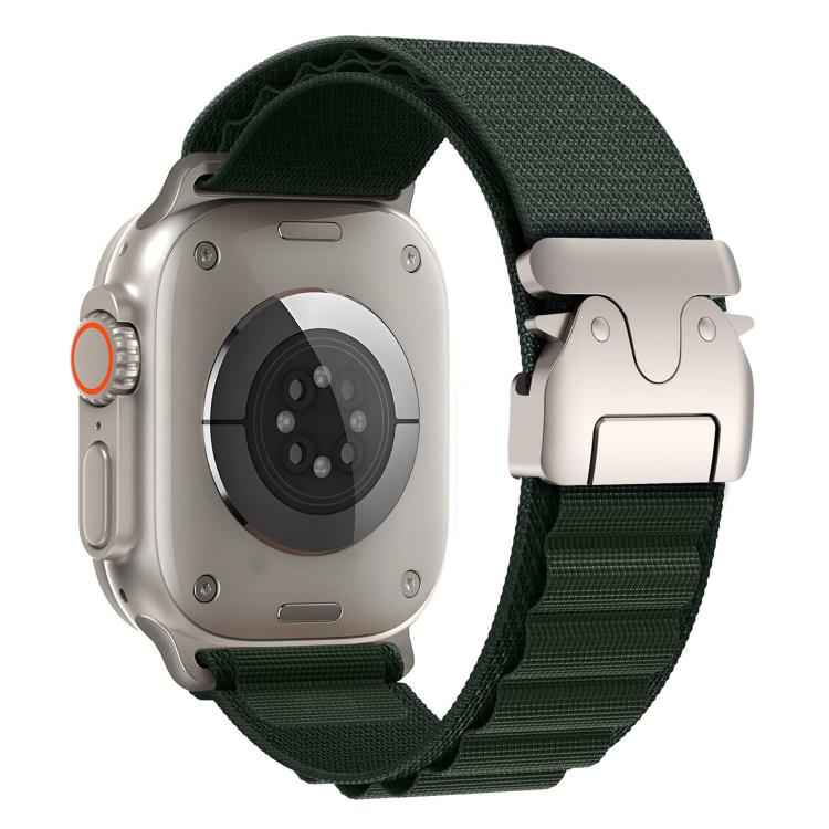 패러슈트 버클 하이 마운틴 나일론 루프 시계줄, 애플 워치 46mm / 49mm / 45mm / 44mm용, 애플 워치 42mm / 41mm / 40mm / 38mm용