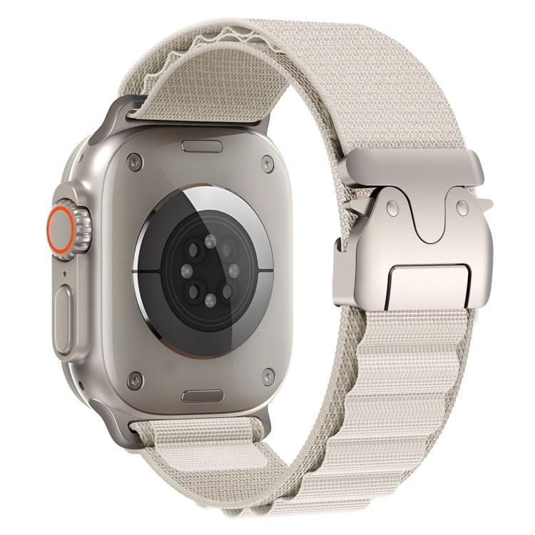 패러슈트 버클 하이 마운틴 나일론 루프 시계줄, 애플 워치 46mm / 49mm / 45mm / 44mm용, 애플 워치 42mm / 41mm / 40mm / 38mm용