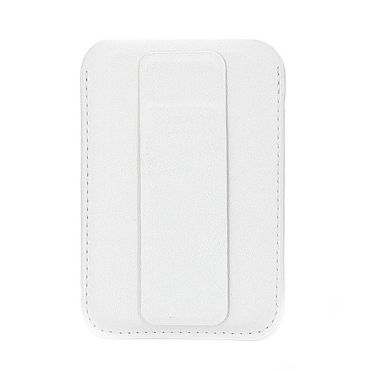 Ultra-Slim Magnetic Vegan Leather Card Bag with Stand