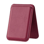 A-Frame Magnetic Vegan Leather Card Bag