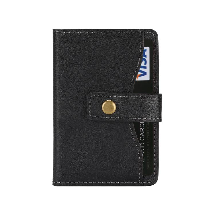 Bond Wallet Ring Magnetic Leather Card Holder