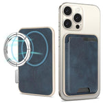 Ultra-Thin Gold-Edged Magnetic Vegan Leather Card Bag