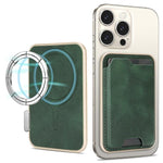 Ultra-Thin Gold-Edged Magnetic Vegan Leather Card Bag