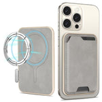 Ultra-Thin Gold-Edged Magnetic Vegan Leather Card Bag