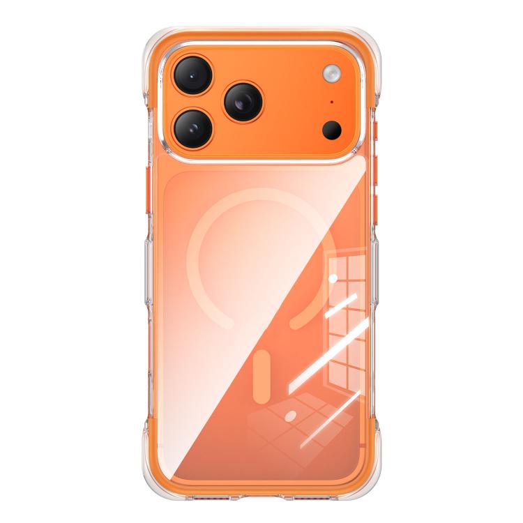 진공 밀봉 투명 에어백 자석 아크릴 폰 케이스, iPhone 17 Pro Max용, iPhone 17 Pro용, iPhone 17용