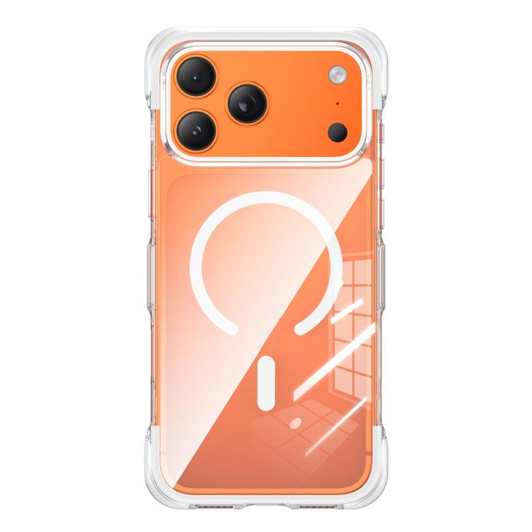 진공 밀봉 투명 에어백 자석 아크릴 폰 케이스, iPhone 17 Pro Max용, iPhone 17 Pro용, iPhone 17용