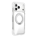 진공 밀봉 투명 에어백 자석 회전 홀더 아크릴 폰 케이스, iPhone 17 Pro Max용, iPhone 17 Pro용, iPhone 17용