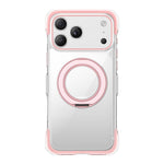 진공 밀봉 투명 에어백 자석 회전 홀더 아크릴 폰 케이스, iPhone 17 Pro Max용, iPhone 17 Pro용, iPhone 17용