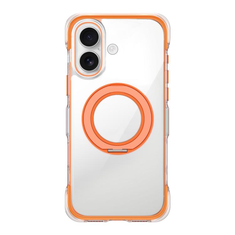 진공 밀봉 투명 에어백 자석 회전 홀더 아크릴 폰 케이스, iPhone 17 Pro Max용, iPhone 17 Pro용, iPhone 17용