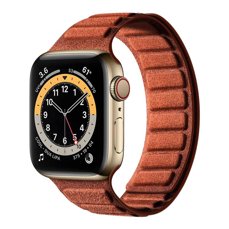 사각 자석 스웨이드 시계 밴드, 애플 워치 46mm / 49mm / 45mm / 44mm용, 애플 워치 42mm / 41mm / 40mm / 38mm용