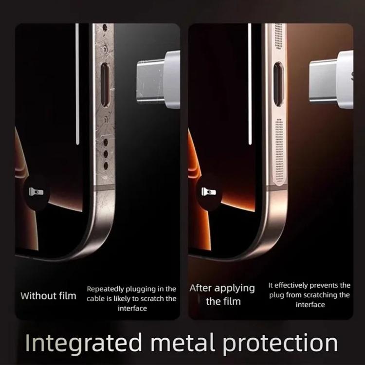 5개 세트 고밀도 금속 통합 스피커 먼지 커버, iPhone 17용