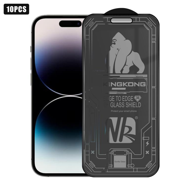 10개입 3D 대형 아크 엣지 전기 도금 방폭 긁힘 방지 풀스크린 360 프라이버시 강화유리 필름, 아이폰 17 프로 맥스용, 아이폰 17 프로용, 아이폰 17용, 아이폰 에어용, 아이폰 16 프로 맥스용, 아이폰 16 프로용, 아이폰 16용