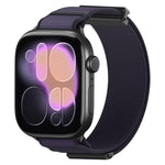 더블 조인트 마그네틱 메탈 팁 나일론 시계 밴드, 애플 워치 49mm / 46mm / 45mm / 44mm용, 애플 워치 42mm / 41mm / 40mm / 38mm용