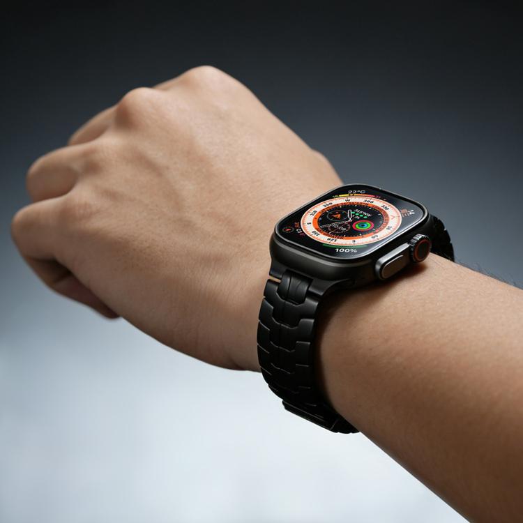 아이언맨 마그네틱 티타늄 메탈 시계 밴드, 애플 워치 46mm / 49mm / 45mm / 44mm용