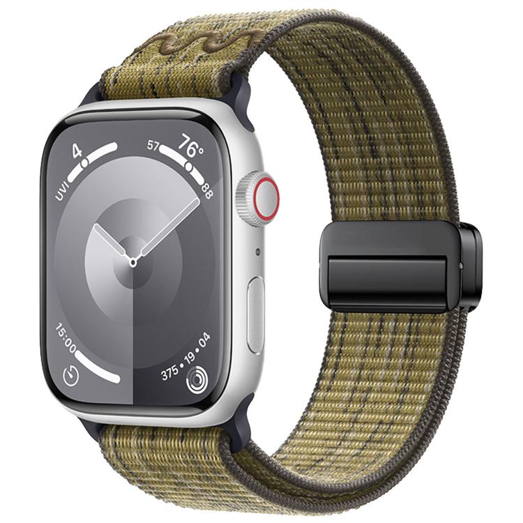 자석 버클 루프 나일론 시계 밴드, Apple Watch 46mm / 49mm / 45mm / 44mm용, Apple Watch 42mm / 41mm / 40mm / 38mm용