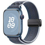 자석 버클 루프 나일론 시계 밴드, Apple Watch 46mm / 49mm / 45mm / 44mm용, Apple Watch 42mm / 41mm / 40mm / 38mm용
