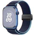자석 버클 루프 나일론 시계 밴드, Apple Watch 46mm / 49mm / 45mm / 44mm용, Apple Watch 42mm / 41mm / 40mm / 38mm용