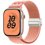 자석 버클 루프 나일론 시계 밴드, Apple Watch 46mm / 49mm / 45mm / 44mm용, Apple Watch 42mm / 41mm / 40mm / 38mm용