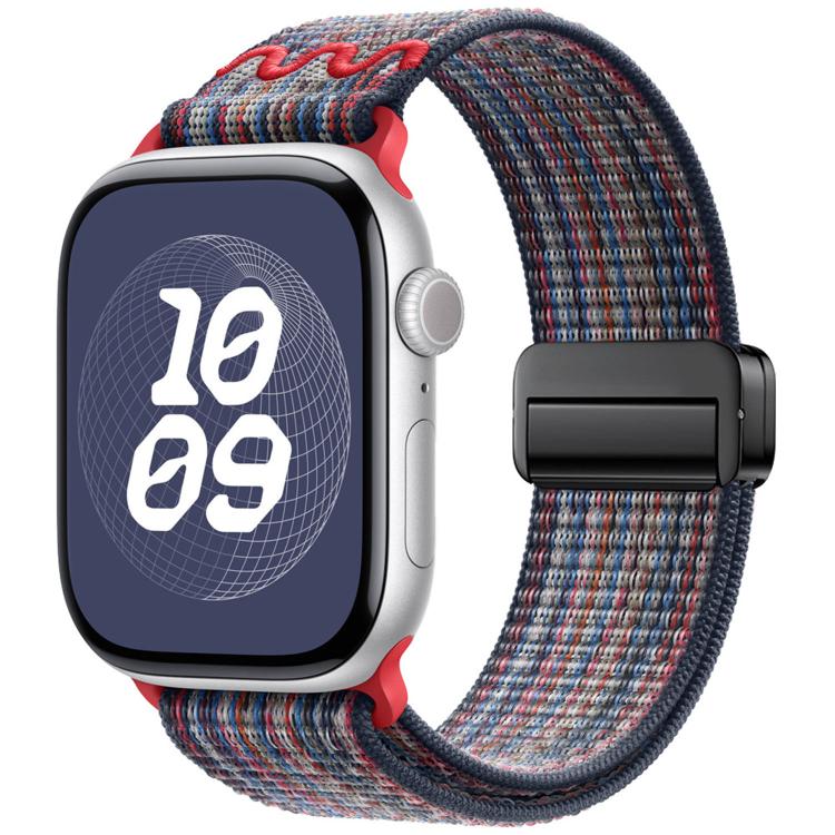 자석 버클 루프 나일론 시계 밴드, Apple Watch 46mm / 49mm / 45mm / 44mm용, Apple Watch 42mm / 41mm / 40mm / 38mm용