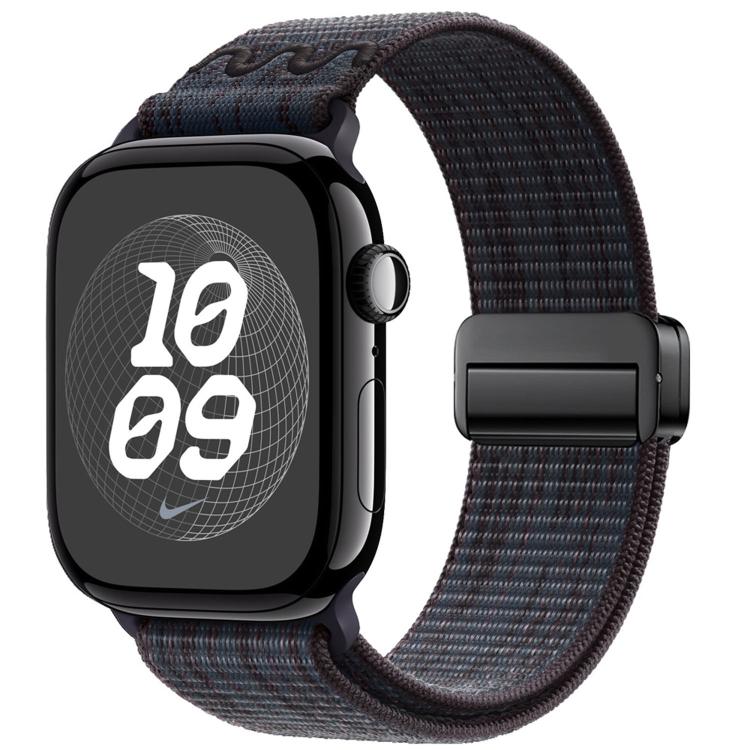 자석 버클 루프 나일론 시계 밴드, Apple Watch 46mm / 49mm / 45mm / 44mm용, Apple Watch 42mm / 41mm / 40mm / 38mm용