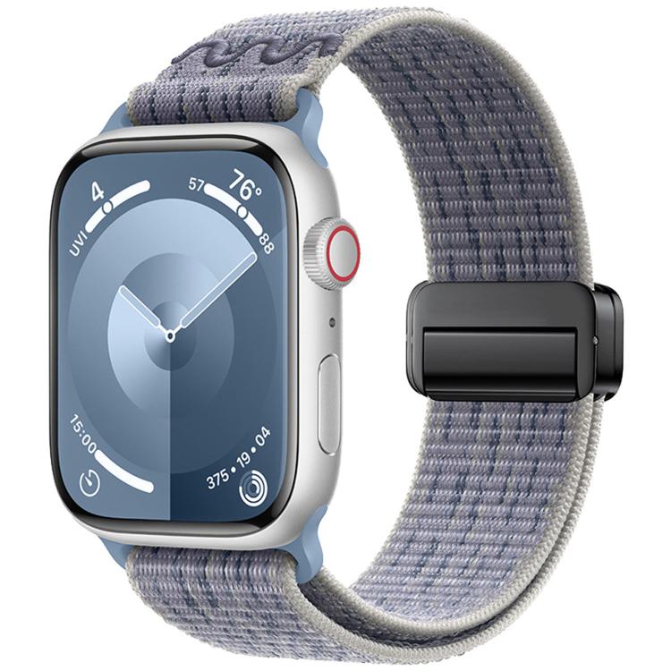 자석 버클 루프 나일론 시계 밴드, Apple Watch 46mm / 49mm / 45mm / 44mm용, Apple Watch 42mm / 41mm / 40mm / 38mm용