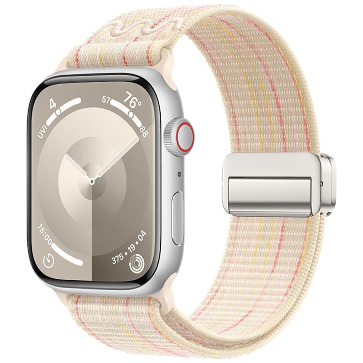 자석 버클 루프 나일론 시계 밴드, Apple Watch 46mm / 49mm / 45mm / 44mm용, Apple Watch 42mm / 41mm / 40mm / 38mm용