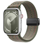 자석 버클 루프 나일론 시계 밴드, Apple Watch 46mm / 49mm / 45mm / 44mm용, Apple Watch 42mm / 41mm / 40mm / 38mm용