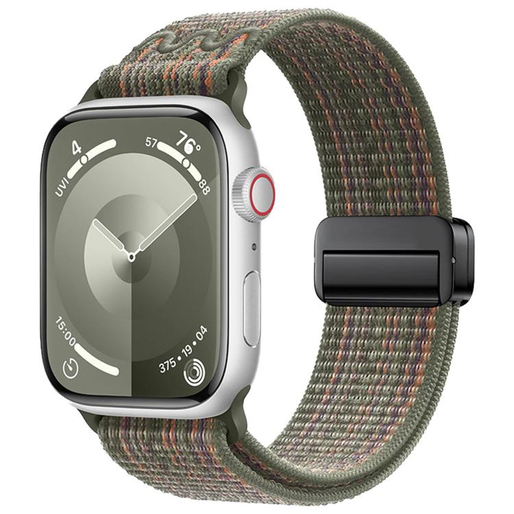자석 버클 루프 나일론 시계 밴드, Apple Watch 46mm / 49mm / 45mm / 44mm용, Apple Watch 42mm / 41mm / 40mm / 38mm용