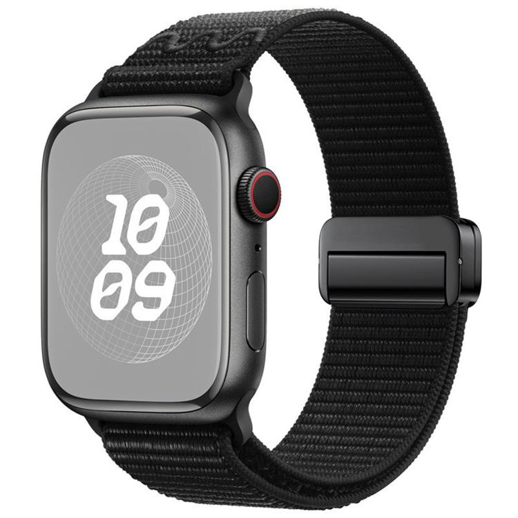 자석 버클 루프 나일론 시계 밴드, Apple Watch 46mm / 49mm / 45mm / 44mm용, Apple Watch 42mm / 41mm / 40mm / 38mm용