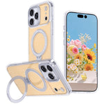 별빛 글리터 자석 홀더 휴대폰 케이스, iPhone 17 Pro Max용, iPhone 17 Pro용, iPhone 17용