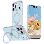 별빛 글리터 자석 홀더 휴대폰 케이스, iPhone 17 Pro Max용, iPhone 17 Pro용, iPhone 17용