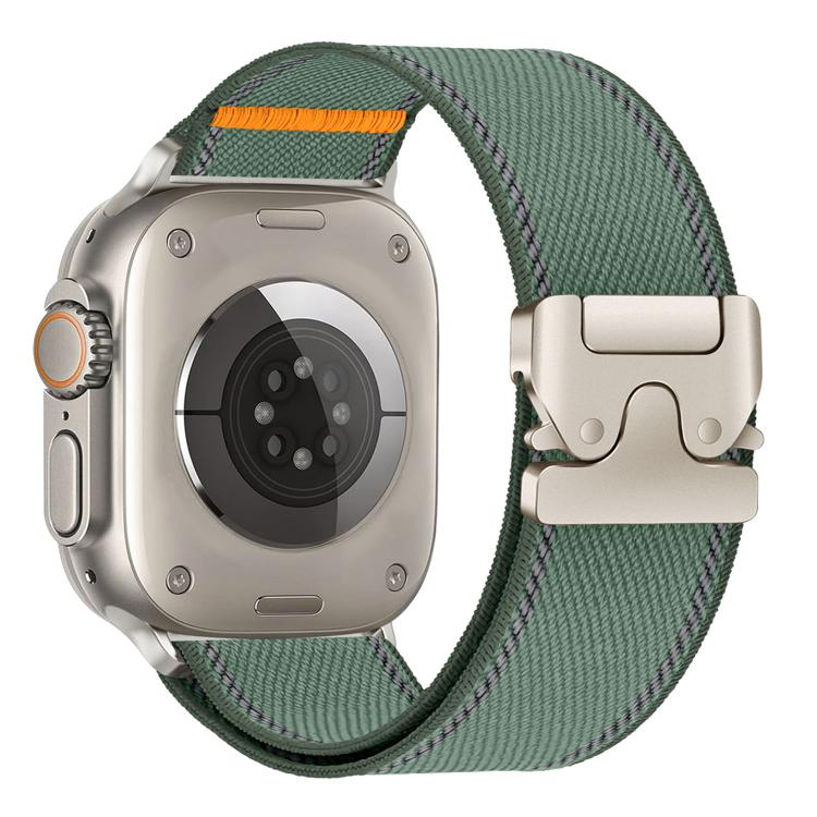 반사 우산 버클 직조 나일론 시계 밴드, Apple Watch 49mm / 46mm / 45mm / 44mm용, Apple Watch 42mm / 41mm / 40mm / 38mm용